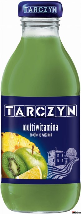 TARCZYN MULTIWITAMINA owoce zielone 300ml butelka szkło