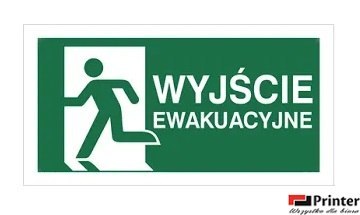 Wyjście ewakuacyjne lewe Z-E001-5 FS 150x300