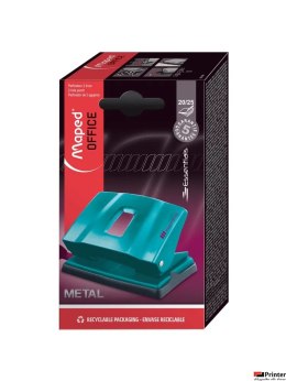 Dziurkacz Essentials metal Deco do 25 kartek turkusowy MAPED