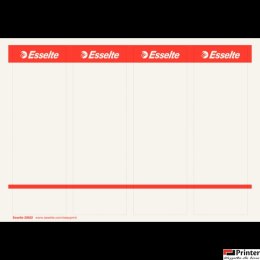 Etykiety do segregatorów 59x192mm(10x4) białe samop. ESSELTE 20822