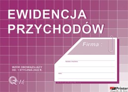 Ewidencja przychodów A5 R01-H MICHALCZYK I PROKOP album/offset (od 1 styczeń 2022)