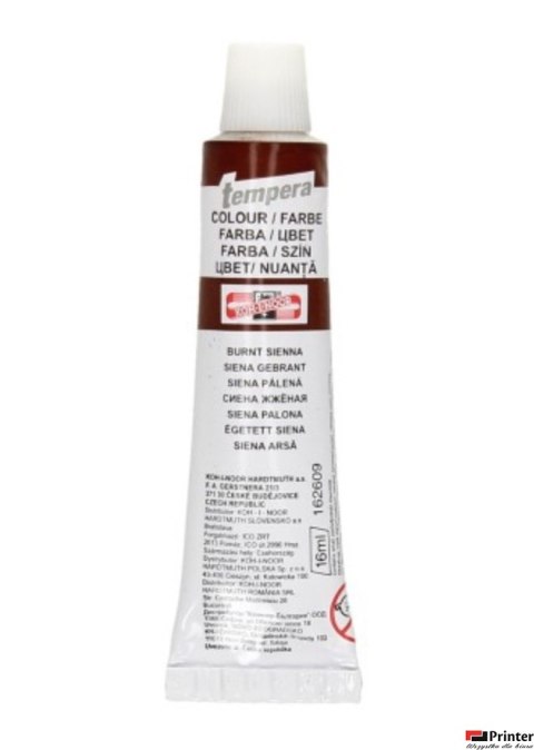 Farba TEMPERA brązowa 16ml 162609 KOH-I-NOOR (X) Farba TEMPERA brązowa 16ml 162609 KOH-I-NOOR (X)