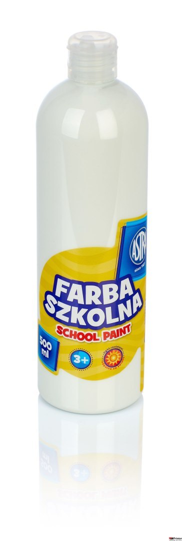 Farba szkolna Astra 500 ml - biała, 83410904 Farba szkolna Astra 500 ml - biała, 83410904