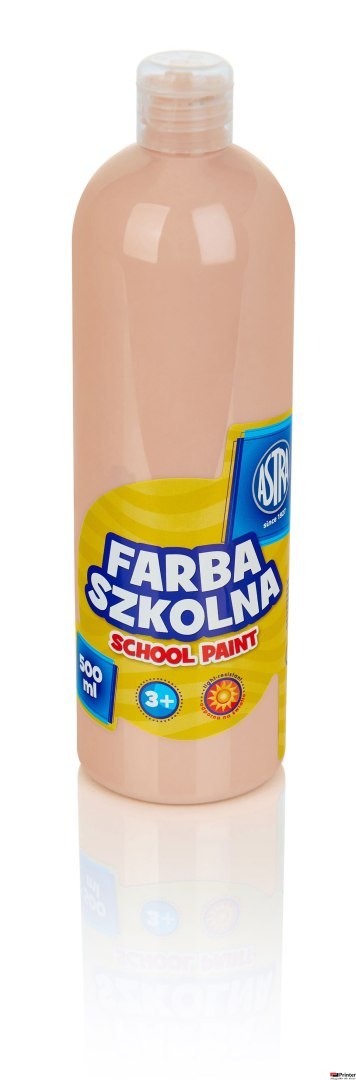 Farba szkolna Astra 500 ml - cielista, 301112009 Farba szkolna Astra 500 ml - cielista, 301112009