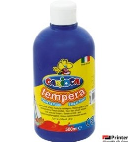 Farba tempera 500 ml, granatowa CARIOCA 170-2277/170-2665