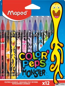 Flamastry COLORPEPS MONSTER 12 szt. Maped 845400