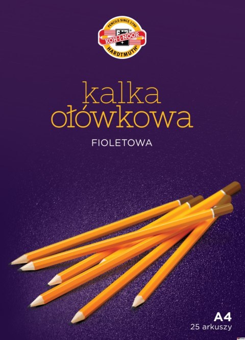 Kalka ołówkowa A-4/25 ark. KAL-OL425D KOH I NOOR Kalka ołówkowa A-4/25 ark. KAL-OL425D KOH I NOOR