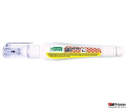 Korektor w piórze D.RECT 7287 8ml 007194 Korektor w piórze D.RECT 7287 8ml 007194