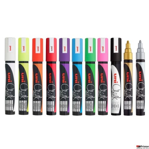 Marker kredowy PWE-5M srebrny UNI UNPWE5M/DSR 138541 Marker kredowy PWE-5M srebrny UNI UNPWE5M/DSR 138541