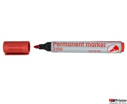 Marker permanentny 2150 czerwony 110166 D.RECT