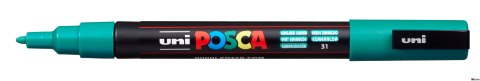 Marker z tuszem pigmentowym PC-3M szmaragdowy POSCA UNPC3M/DSZM Marker z tuszem pigmentowym PC-3M szmaragdowy POSCA UNPC3M/DSZM