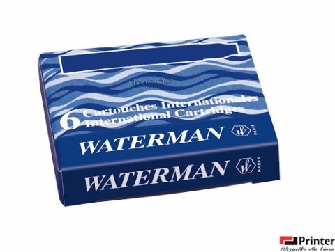 Naboje INTERNATIONAL (6 szt) niebieski floryda S0110950 WATERMAN Naboje INTERNATIONAL (6 szt) niebieski floryda S0110950 WATERMAN