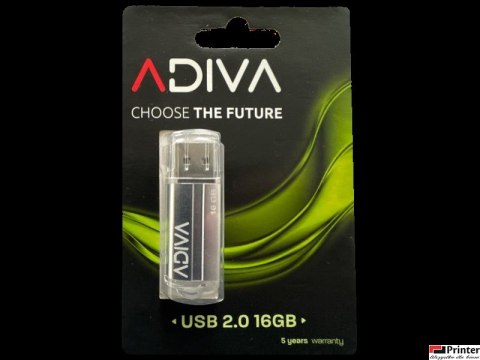 Pamięć Pendrive ADIVA 16GB srebrna USB 2.0