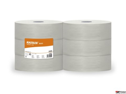 Papier KATRIN 350m 1w biały GIGANT L 350 BASIC 2559 218907 (6szt)