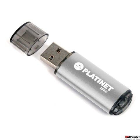 Pendrive USB 2.0 X-Depo 16GB srebrny Platinet PMFE16S Pendrive USB 2.0 X-Depo 16GB srebrny Platinet PMFE16S