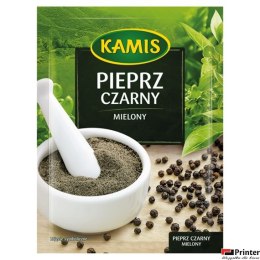 Pieprz czarny mielony KAMIS 16g