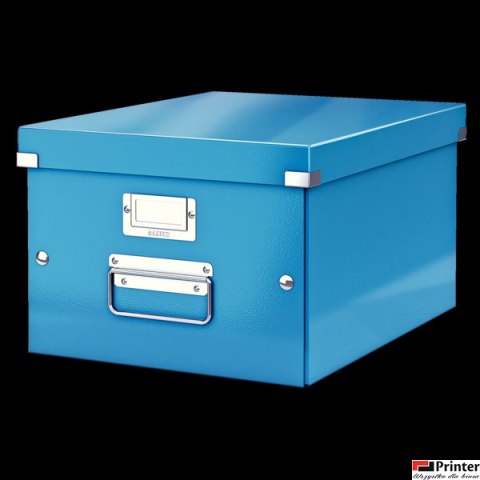 Pudło LEITZ C&S uniwersalne średnie WOW niebieskie 60440036 Pudło LEITZ C&S uniwersalne średnie WOW niebieskie 60440036