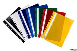 Skoroszyt DOTTS A4 twardy zawieszany granat (10szt) SH-DOT-01-09