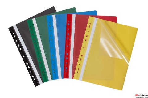 Skoroszyt z perforacją EVO, A4 granatowy BANTEX BUDGET 400076701 Skoroszyt z perforacją EVO, A4 granatowy BANTEX BUDGET 400076701