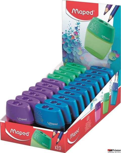 Temperówka SHAKER 2 z 2 otworami 534755 MAPED Temperówka SHAKER 2 z 2 otworami 534755 MAPED