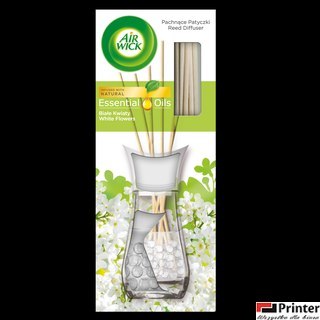 AIR WICK Odświeżacz pachnące patyczki 25ml BIAŁE KWIATY 73751 AIR WICK Odświeżacz pachnące patyczki 25ml BIAŁE KWIATY 73751