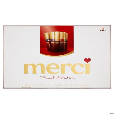 Bombonierka MERCI klasyczna 400g STORCK Bombonierka MERCI klasyczna 400g STORCK