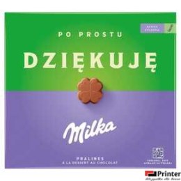 Bombonierka Milka THANK YOY / DZIĘKUJĘ 110g