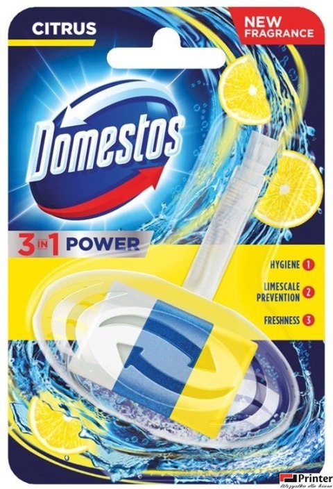 DOMESTOS Zawieszka do WC 35g 3W1 CITRUS 88528 DOMESTOS Zawieszka do WC 35g 3W1 CITRUS 88528