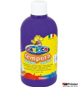 Farba tempera 500 ml, fioletowa CARIOCA 170-2276