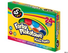 Farby plakatowe AS 24 kolory - 20 ml, 301219005