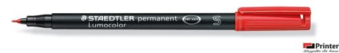 Foliopis Lumocolor, S, wodoodporny, czerwony, Staedtler S 313-2 Foliopis Lumocolor, S, wodoodporny, czerwony, Staedtler S 313-2