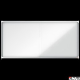 Gablota magnetyczna zewnętrzna Nobo Premium Plus 27xA4(drzwiczki przesówne) 1902572