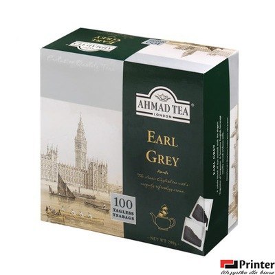 Herbata AHMAD EARL GREY 100t*2g czarna bez zawieszki Herbata AHMAD EARL GREY 100t*2g czarna bez zawieszki