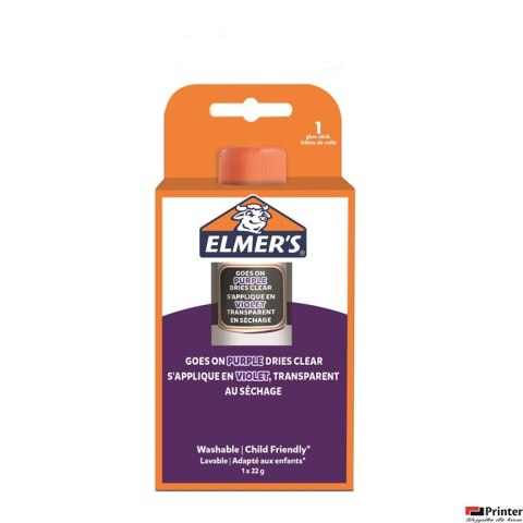 Klej purple w sztyfcie 22g, 1 na blistrze ELMERS 2136694 Klej purple w sztyfcie 22g, 1 na blistrze ELMERS 2136694