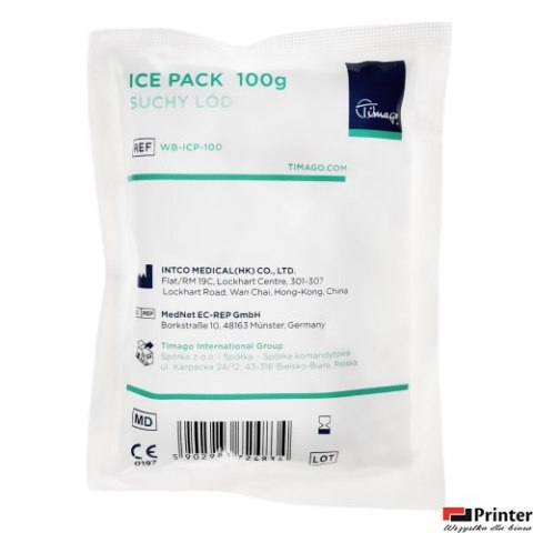 Kompres suchy lód 100g Kompres suchy lód 100g
