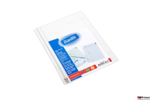 Koszulki na suwak A4 140mic., w folii (10szt) BANTEX 100550062 Koszulki na suwak A4 140mic., w folii (10szt) BANTEX 100550062