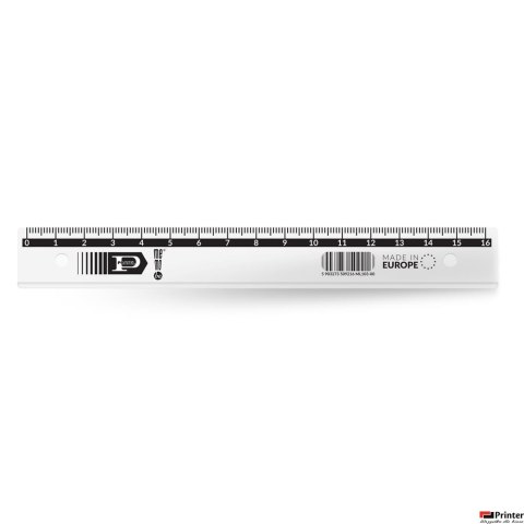 Linijka PRATEL 16cm MEMOBE ML103-00 Linijka PRATEL 16cm MEMOBE ML103-00