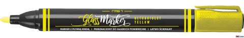 Marker do szkła RMG-1/G żółty GLASS MARKER 463-008 RYSTOR Marker do szkła RMG-1/G żółty GLASS MARKER 463-008 RYSTOR