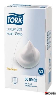 Mydło w piance Premium Soap 500902 TORK S3 800ml Mydło w piance Premium Soap 500902 TORK S3 800ml