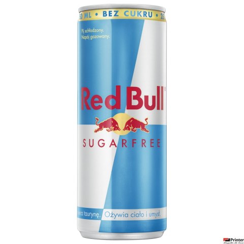 Napój energetyczny RED BULL SUGARFREE 250ml puszka Napój energetyczny RED BULL SUGARFREE 250ml puszka