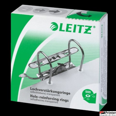 Pierścienie wzmacniające otwory Leitz, biały 500 szt. 17060000 Pierścienie wzmacniające otwory Leitz, biały 500 szt. 17060000