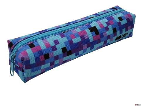 Piórnik saszetka mały prostokątny z 1 zamkiem, PIXI blue, Happy Color HA 2212 4510-PI1 Piórnik saszetka mały prostokątny z 1 zamkiem, PIXI blue, Happy Color HA 2212 4510-PI1