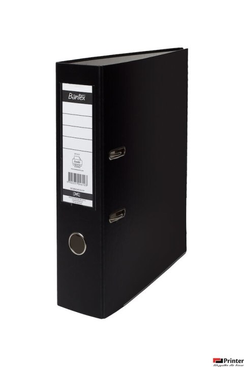Segregator A4 80mm XXL czarny, z szyną BANTEX 100551789 Segregator A4 80mm XXL czarny, z szyną BANTEX 100551789