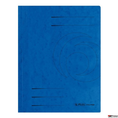Skoroszyt_kartonowy A4 ze sprężynką niebieski 10902989 Herlitz Skoroszyt_kartonowy A4 ze sprężynką niebieski 10902989 Herlitz