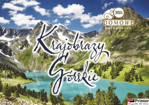 Terminarz Domowy 200x218mm 2025 -Krajobrazy Górskie Michalczyk i Prokop TW-10-4 KALENDARZ jednodzielny 200x285mm Terminarz Domowy 200x218mm 2025 -Krajobrazy Górskie Michalczyk i Prokop TW-10-4 KALENDARZ jednodzielny 200x285mm